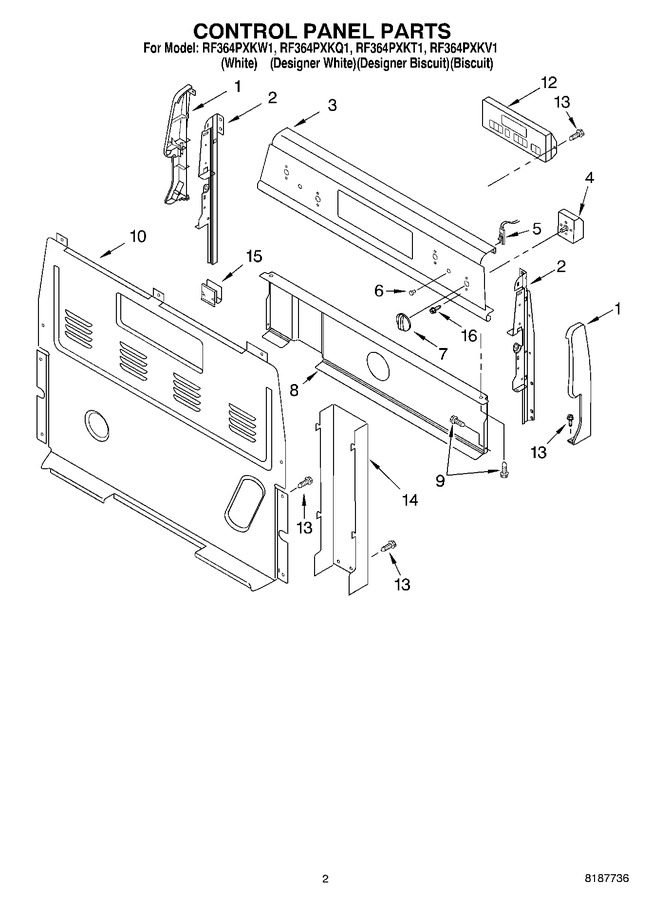 Diagram for RF364PXKV1