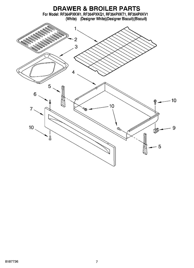 Diagram for RF364PXKQ1