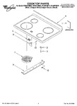 Diagram for 01 - Cooktop Parts
