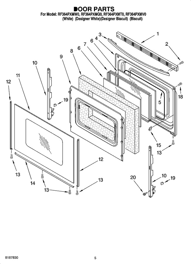 Diagram for RF364PXMT0