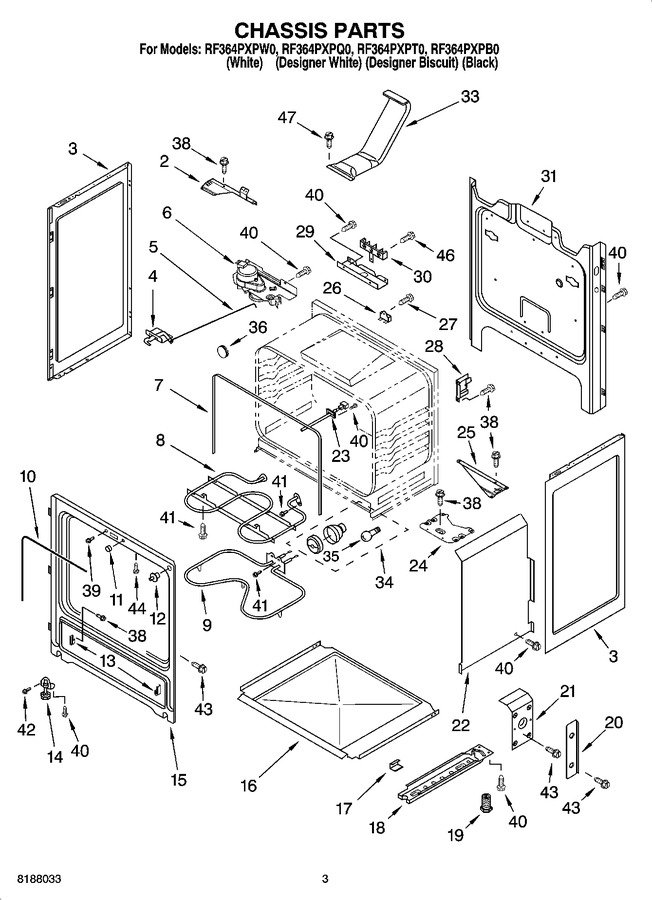 Diagram for RF364PXPQ0