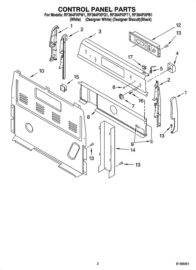 Diagram for RF364PXPQ1