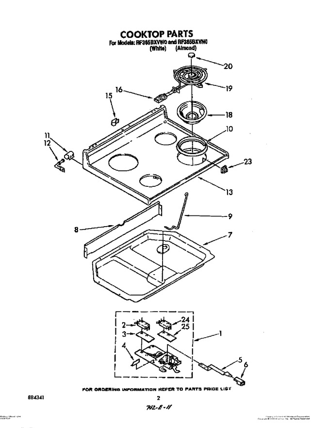 Diagram for RF365BXVN0