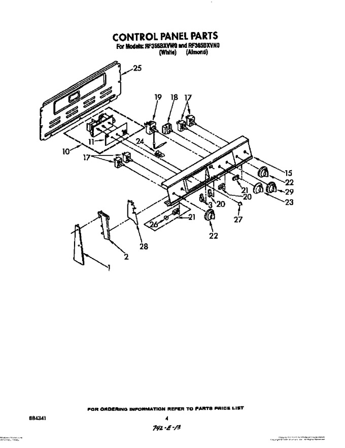 Diagram for RF365BXVW0