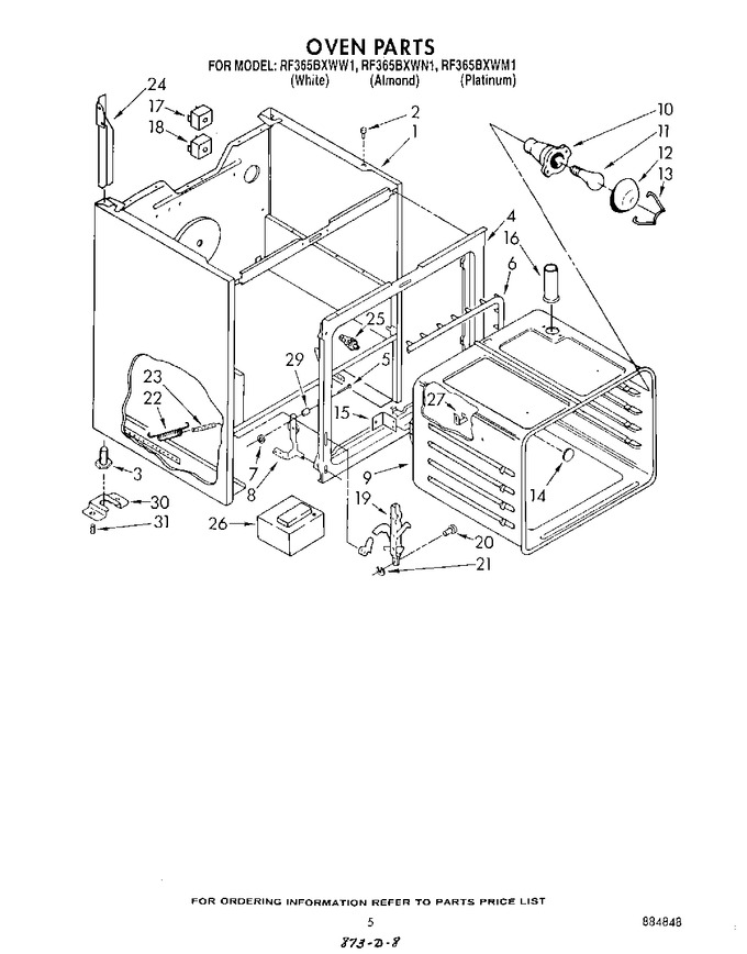Diagram for RF365BXWW1