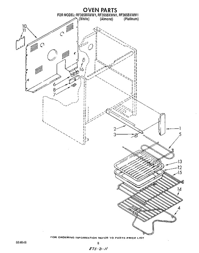 Diagram for RF365BXWM1