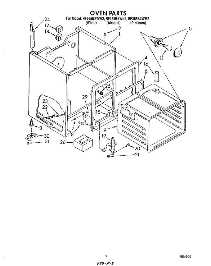 Diagram for RF365BXWM2