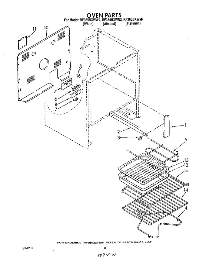 Diagram for RF365BXWM2