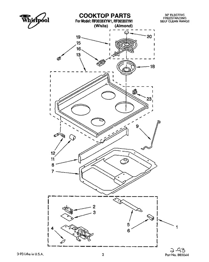 Diagram for RF365BXYW1