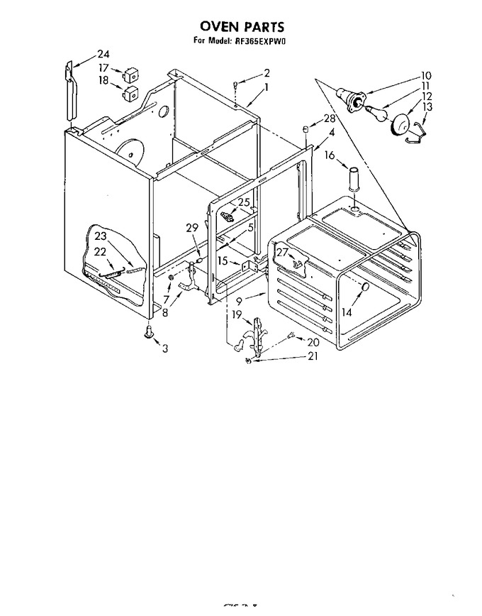 Diagram for RF365EXPW0