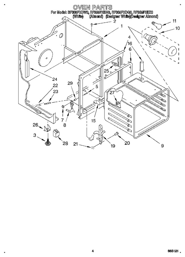 Diagram for RF365PXDQ0