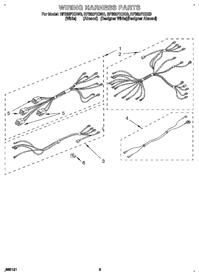 Diagram for RF365PXDQ0