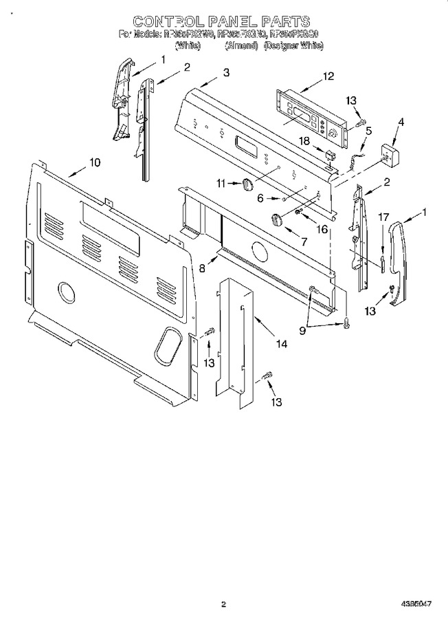 Diagram for RF365PXGQ0