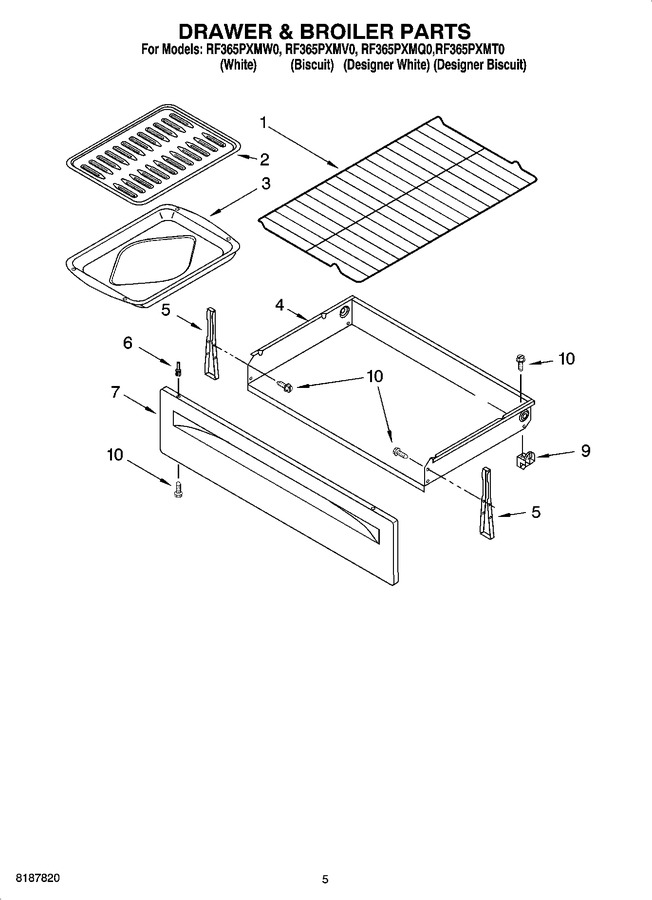 Diagram for RF365PXMQ0