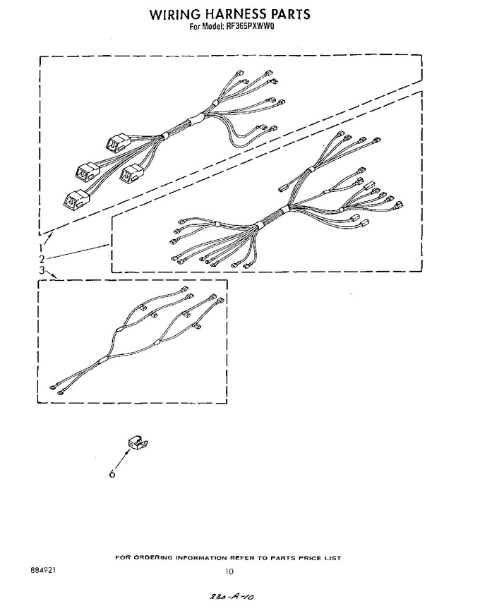 Diagram for RF365PXWW0