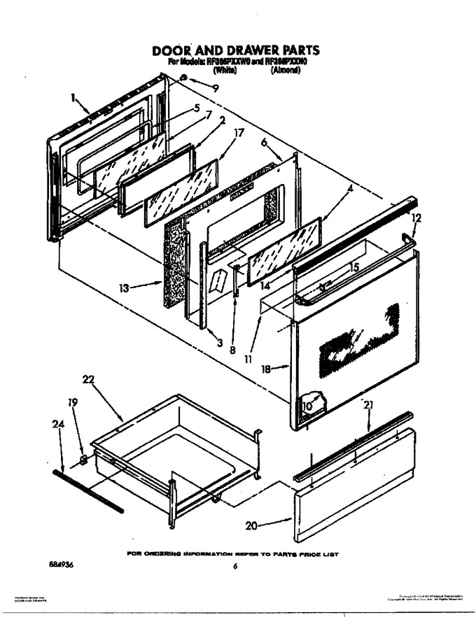 Diagram for RF365PXXN0