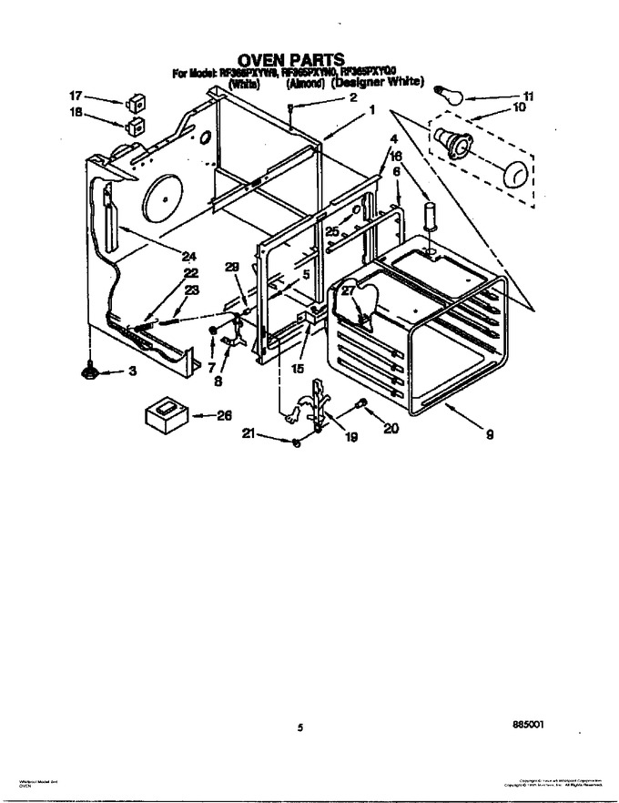 Diagram for RF365PXYQ0
