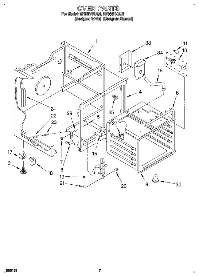 Diagram for RF366PXDQ0