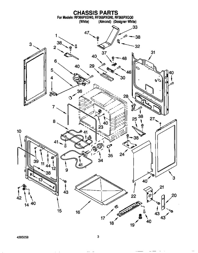 Diagram for RF366PXGN0