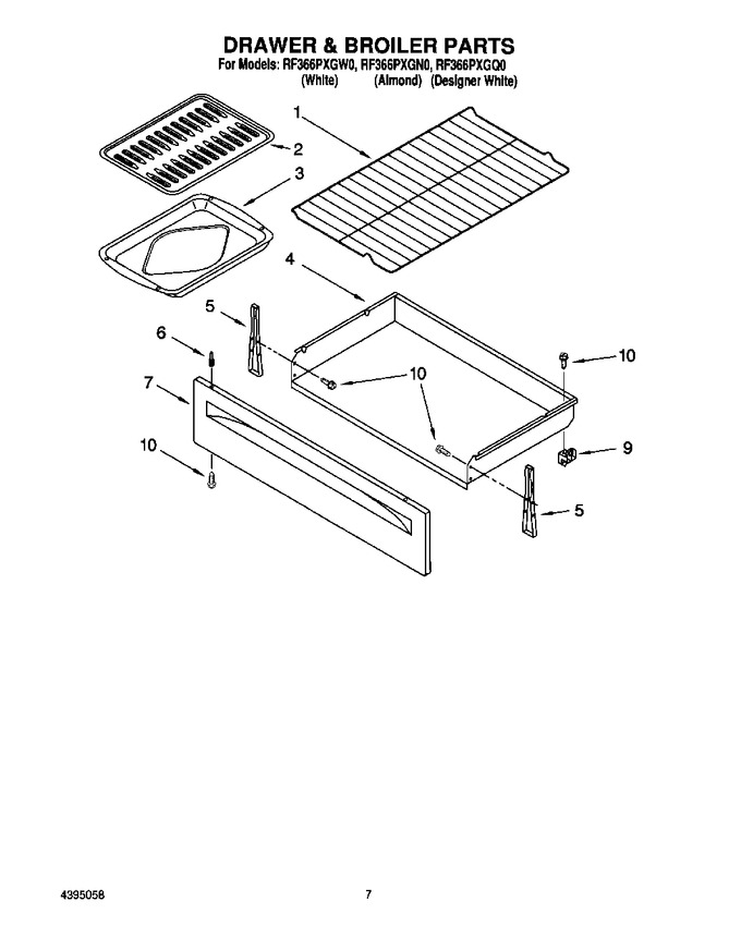 Diagram for RF366PXGW0