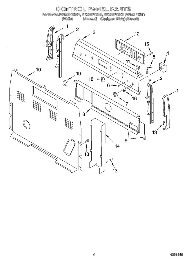 Diagram for RF366PXGW1