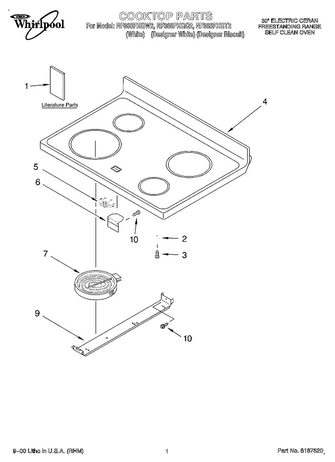 Diagram for RF366PXGQ2