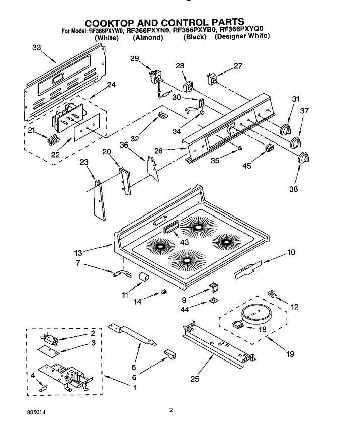 Diagram for RF366PXYW0