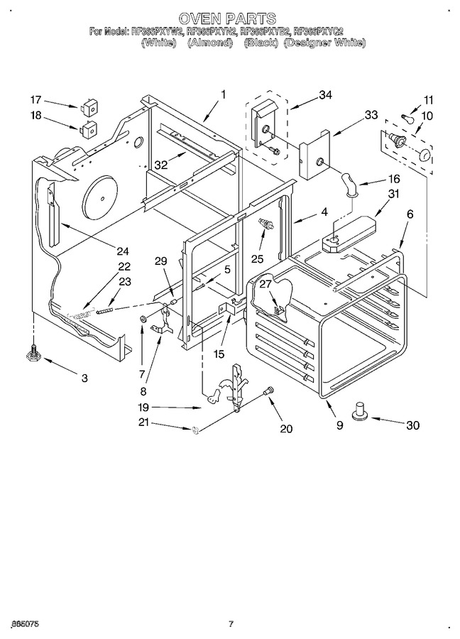 Diagram for RF366PXYW2