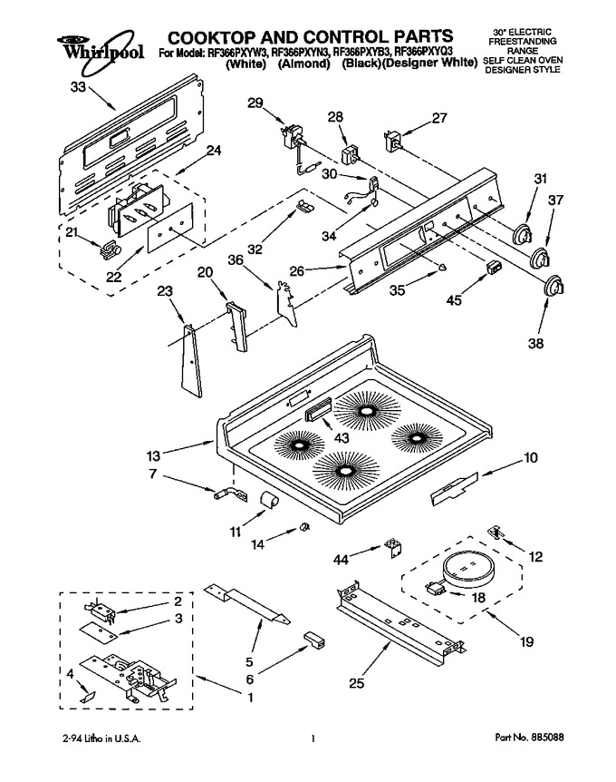 Diagram for RF366PXYQ3