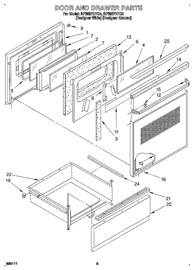 Diagram for RF366PXYQ4