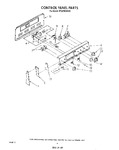 Diagram for 03 - Control Panel