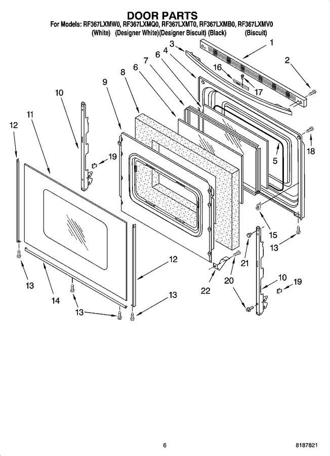 Diagram for RF367LXMV0