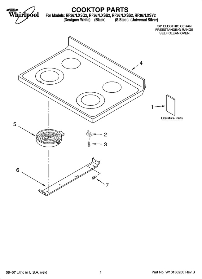 Diagram for RF367LXSY2