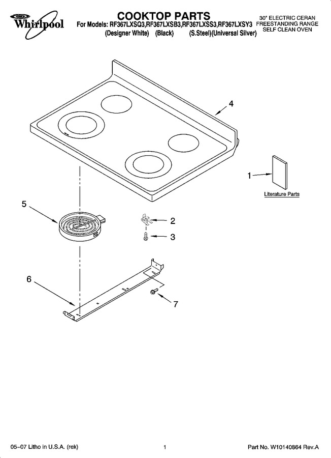 Diagram for RF367LXSB3