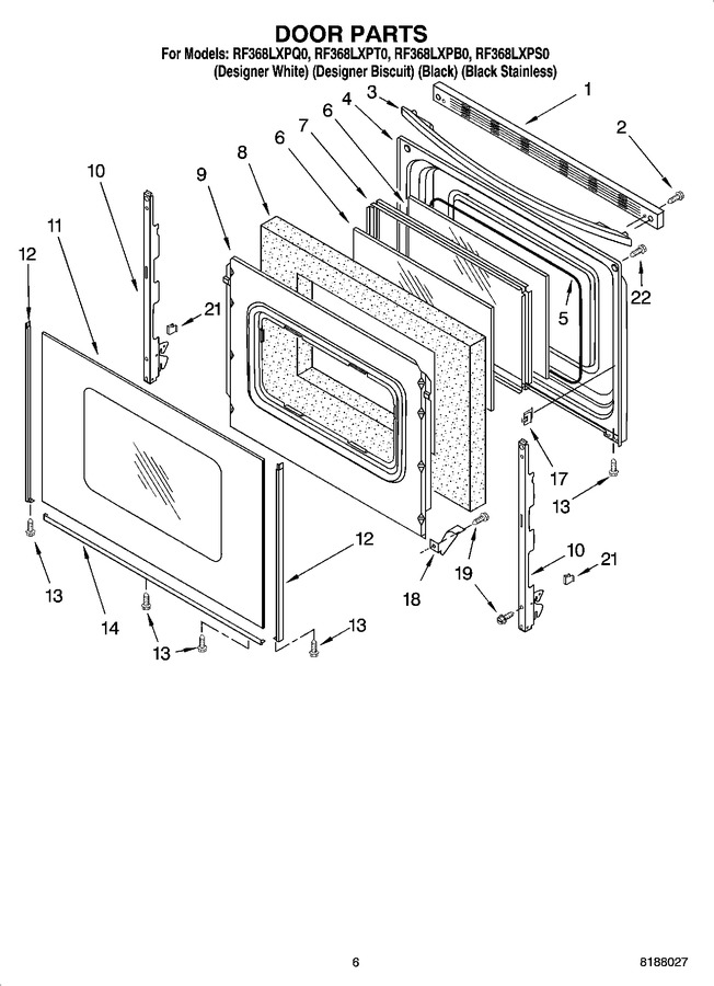 Diagram for RF368LXPS0