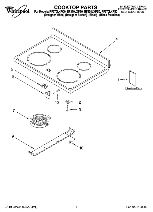 Diagram for RF370LXPS0
