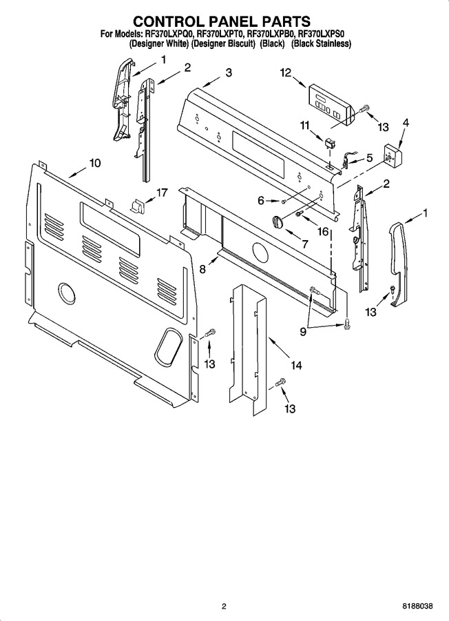 Diagram for RF370LXPB0