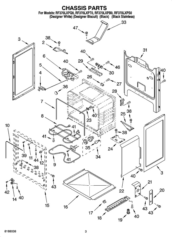 Diagram for RF370LXPB0