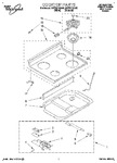 Diagram for 01 - Cooktop, Literature