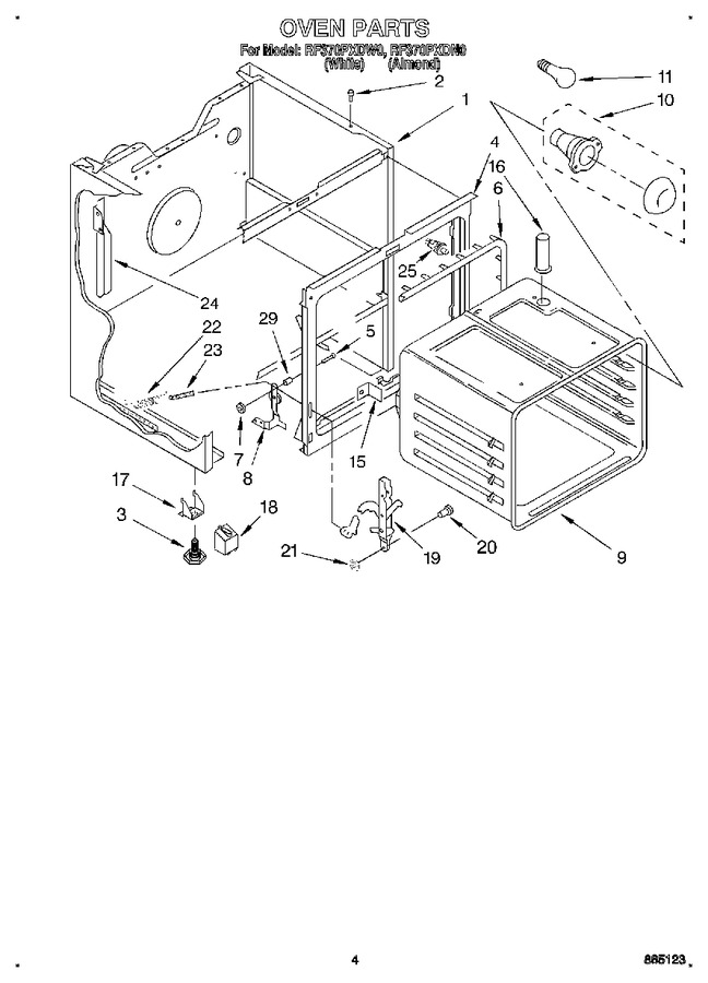 Diagram for RF370PXDN0