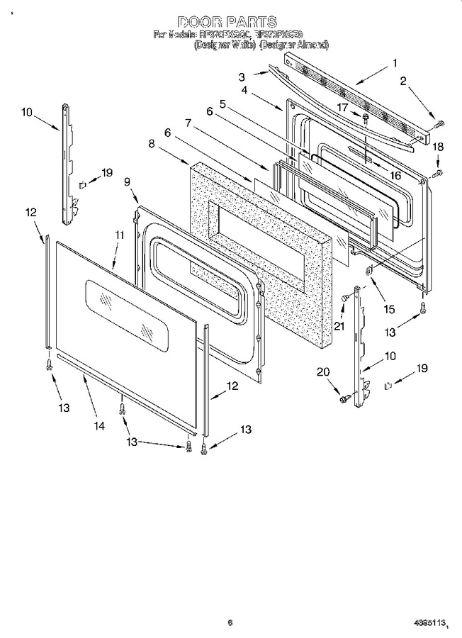 Diagram for RF370PXGZ0