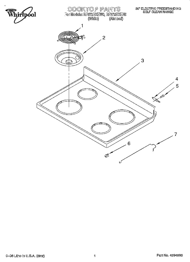 Diagram for RF372BXEN0