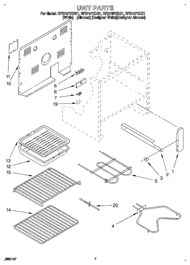 Diagram for RF374PXDQ1
