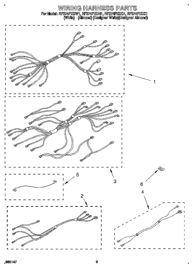Diagram for RF374PXDW1