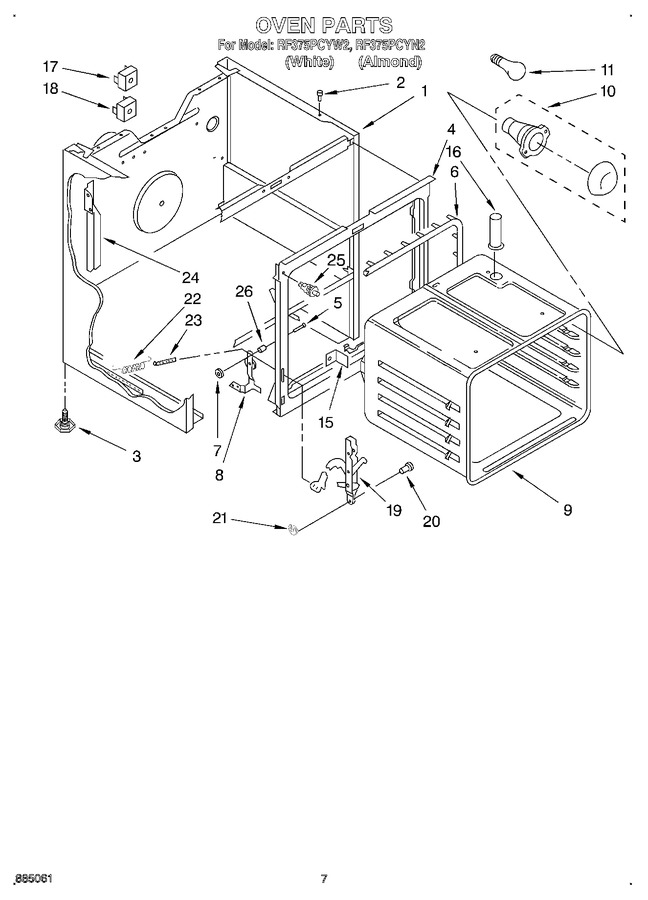 Diagram for RF375PCYW2
