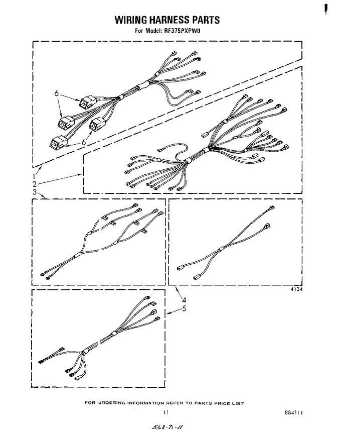 Diagram for RF375PXPW0