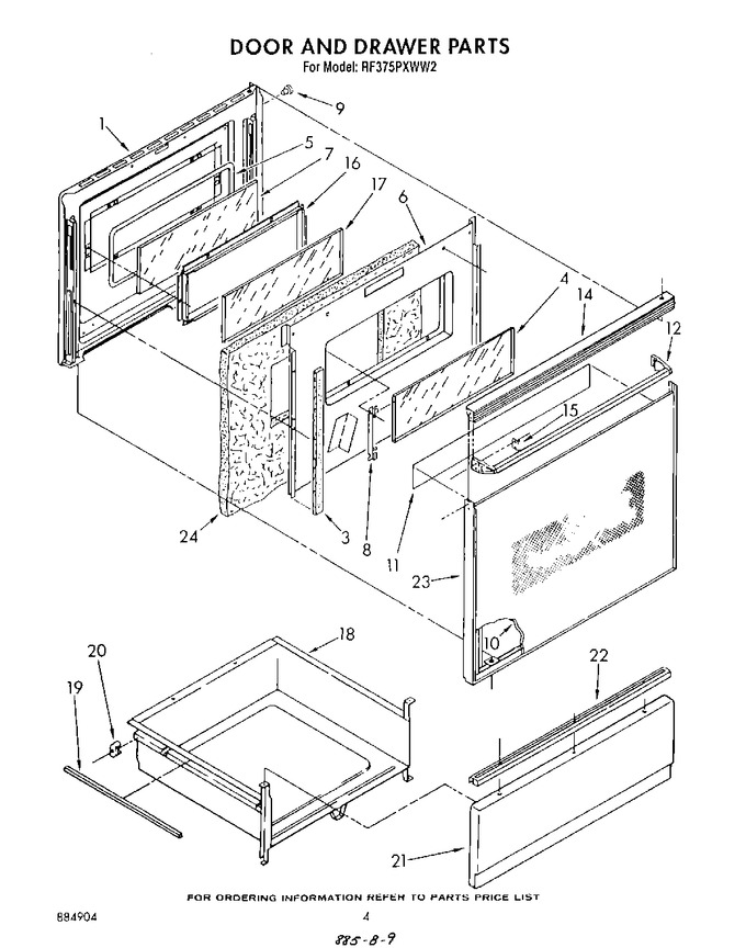 Diagram for RF375PXWN2