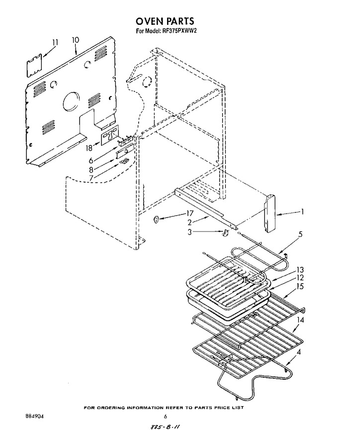 Diagram for RF375PXWN2