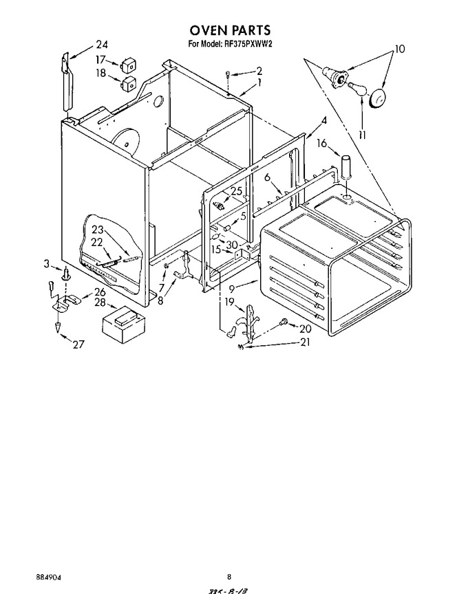 Diagram for RF375PXWW2
