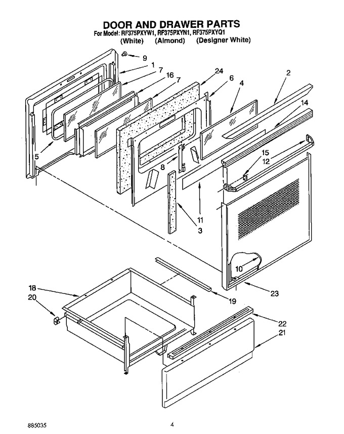Diagram for RF375PXYW1